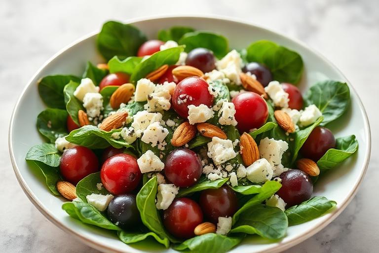 Blue Cheese Grape Salad