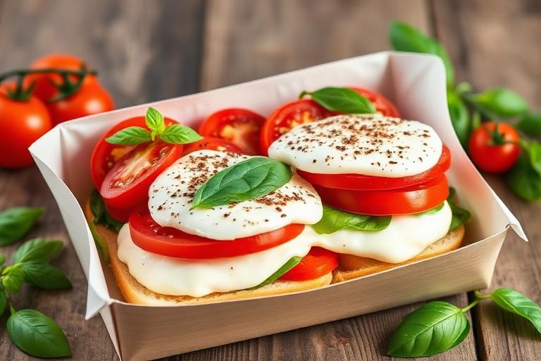 Caprese Sandwich Box