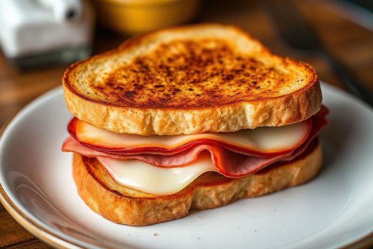 Grill Ham & Cheese Box