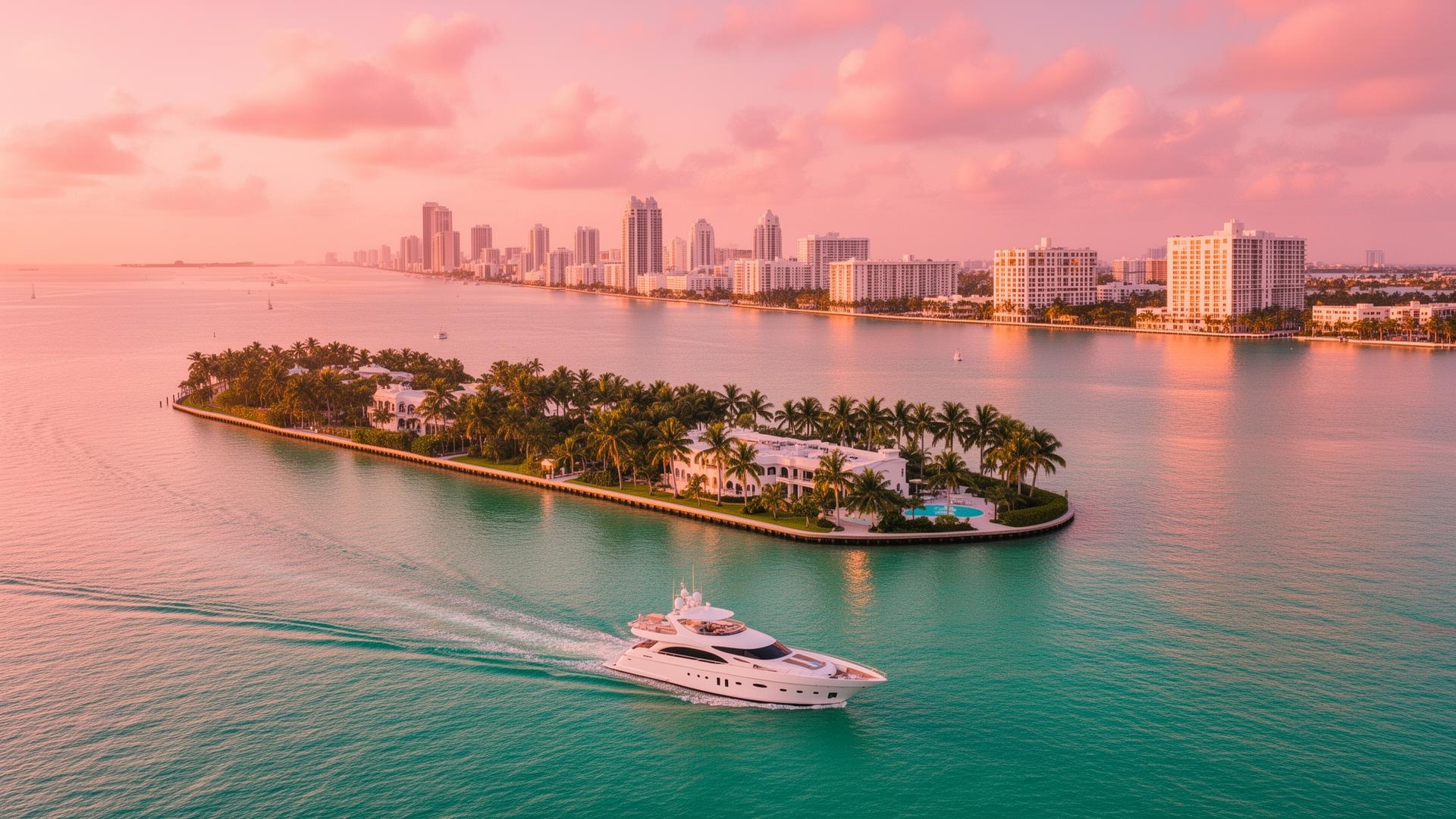 Miami luxury yacht charter